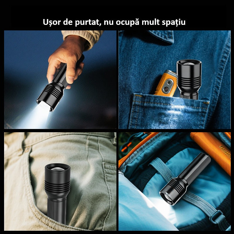 Lanternă Compactă Super Luminoasă